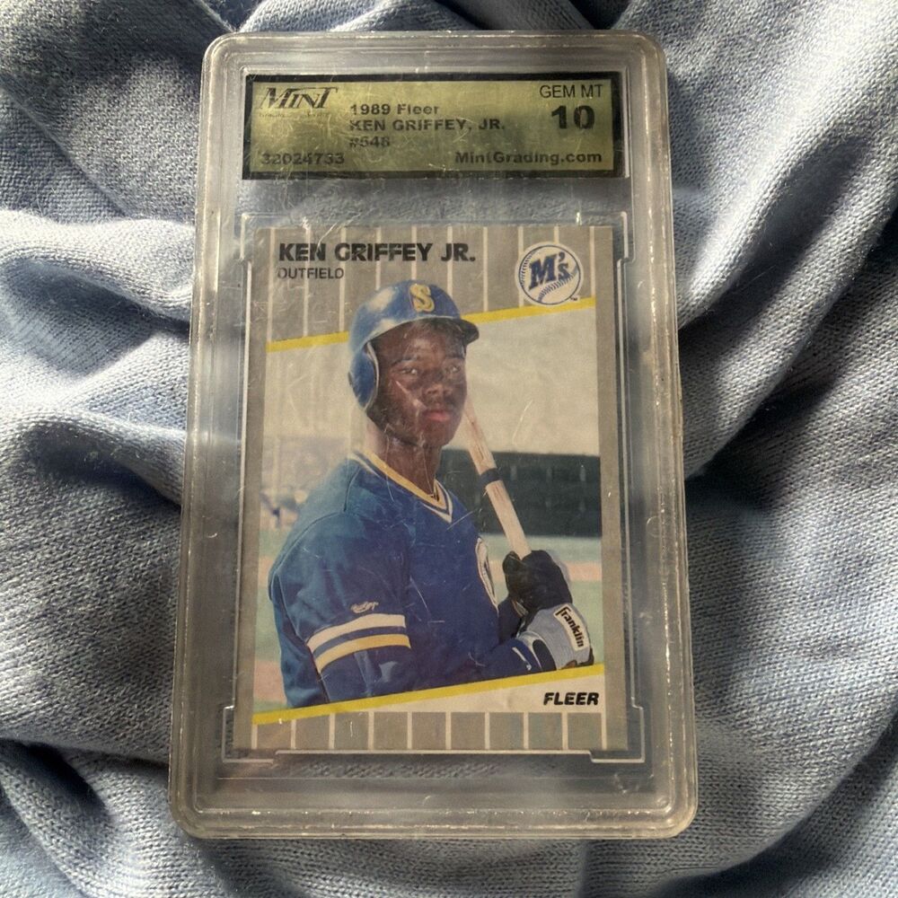 1989 Fleer - Ken Griffey Jr #548 (RC)